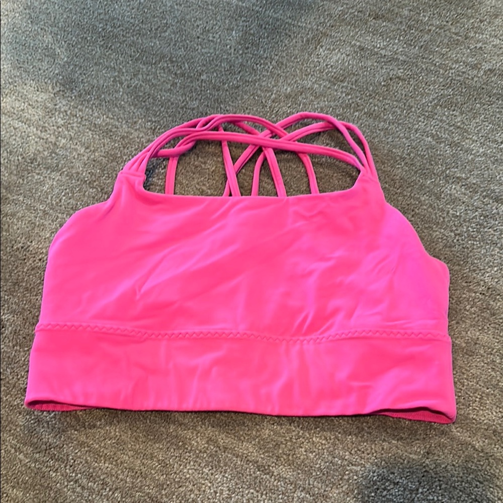 Athleta Women's Pink sports bra